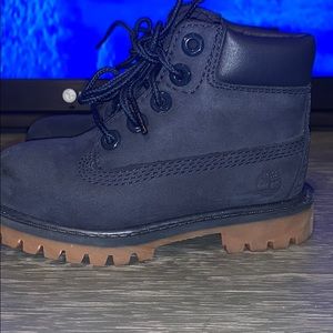 Toddlers Navy Timberlands